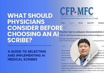 What Should Physicians Consider Before Choosing an AI Scribe?