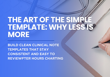 The Art of the Simple Template: Why Less Is More
