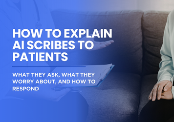 Patient Reactions to AI Scribes: What They Ask, What They Worry About, and How to Respond
