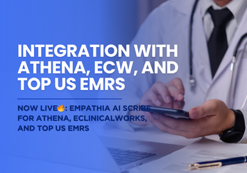 AI-Powered EMR Integration: Real-Time Charting with Athena, eCW, and More
